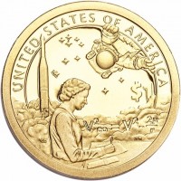 Manganese-Brass clad Copper coin United States KM# 705 Manganese-Brass clad Copper coin United States KM# 705