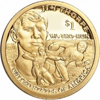 Manganese-Brass clad Copper coin United States KM# 680 Manganese-Brass clad Copper coin United States KM# 680