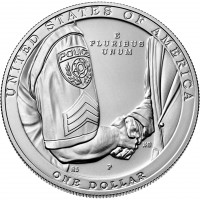 Silver coin United States KM# 743 Silver coin United States KM# 743