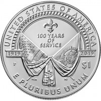 Silver coin United States KM# 690 Silver coin United States KM# 690