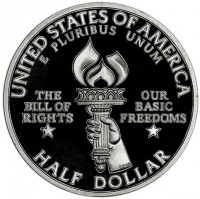 Silver coin  United States  KM# 240