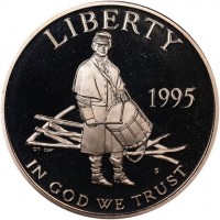 Copper-nickel clad copper coin United States KM# 254 Copper-nickel clad copper coin United States KM# 254