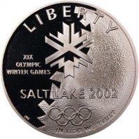 Silver coin  United States  KM# 336