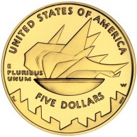 Gold coin  United States  KM# 337