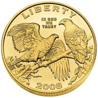 Gold coin  United States  KM# 440