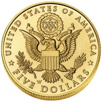 Gold coin  United States  KM# 440
