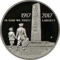 Copper-nickel clad copper coin  United States  KM# 659