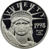 Platinum coin United States KM# 289 Platinum coin United States KM# 289