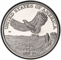 Platinum coin United States KM# 314 Platinum coin United States KM# 314
