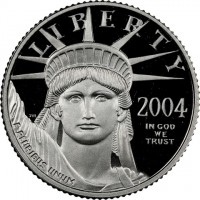 Platinum coin  United States  KM# 364