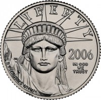 Platinum coin United States KM# 389 Platinum coin United States KM# 389