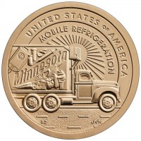 Manganese-Brass coin  United States