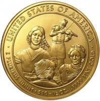 Gold coin  United States  KM# 509