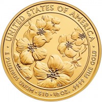 Gold coin United States KM# 563 Gold coin United States KM# 563