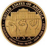 Gold coin  United States  KM# 594