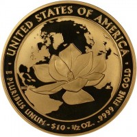 Gold coin United States KM# 614 Gold coin United States KM# 614