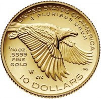 Gold coin United States KM# 685 Gold coin United States KM# 685