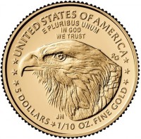 Gold coin United States KM# 749 Gold coin United States KM# 749