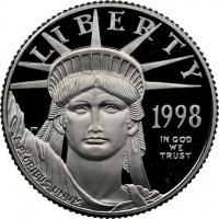 Platinum coin United States KM# 290 Platinum coin United States KM# 290