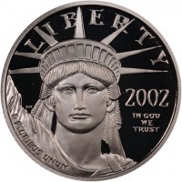 Platinum coin United States KM# 340 Platinum coin United States KM# 340