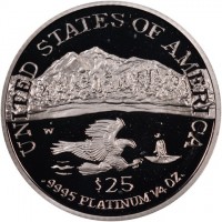Platinum coin United States KM# 340 Platinum coin United States KM# 340