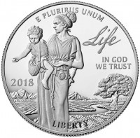Platinum coin  United States  KM# 684