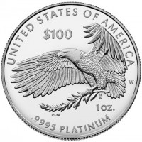 Platinum coin  United States  KM# 684