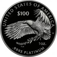 Platinum coin United States KM# 702 Platinum coin United States KM# 702