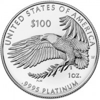Platinum coin United States KM# 765 Platinum coin United States KM# 765