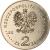 obverse of 2 Złote - Independent Students Association (2011) coin with Y# 767 from Poland. Inscription: RZECZPOSPOLITA POLSKA 2011 ZŁ 2 ZŁ