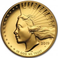 Gold coin  United States  KM# 710