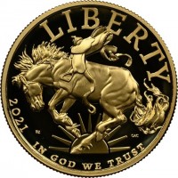 Gold coin  United States  KM# 751