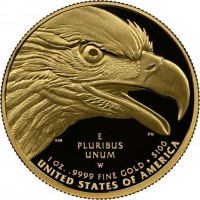 Gold coin  United States  KM# 751