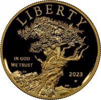 Gold coin  United States  KM# 785