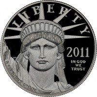 Platinum coin United States KM# 518 Platinum coin United States KM# 518