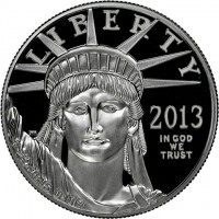 Platinum coin  United States  KM# 585