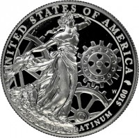 Platinum coin United States KM# 585 Platinum coin United States KM# 585