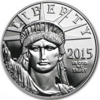 Platinum coin  United States  KM# 616