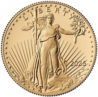 Gold coin  United States  KM# 747