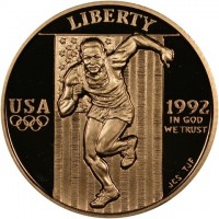 Gold coin  United States  KM# 235