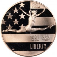 Copper-nickel clad copper coin United States KM# 233 Copper-nickel clad copper coin United States KM# 233