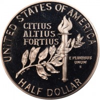 Copper-nickel clad copper coin  United States  KM# 233