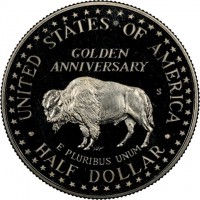 Copper-nickel clad copper coin  United States  KM# 228