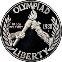 Silver coin  United States  KM# 222