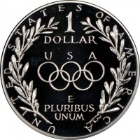 Silver coin  United States  KM# 222