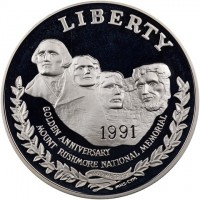 Silver coin  United States  KM# 229