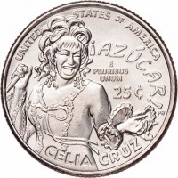 Copper-nickel clad copper coin  United States  KM# 788