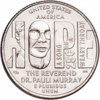 Copper-nickel clad copper coin United States KM# 791 Copper-nickel clad copper coin United States KM# 791