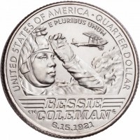 Copper-nickel clad copper coin  United States  KM# 778