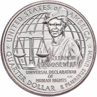 Copper-nickel clad copper coin  United States  KM# 782